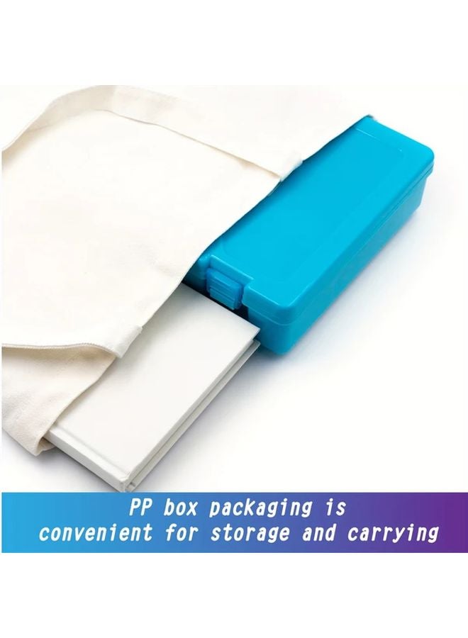 STEM Physics Experiment Kit with LED Board Motor Fan Compass Educational Science Lab Supplies Blue - Image 5